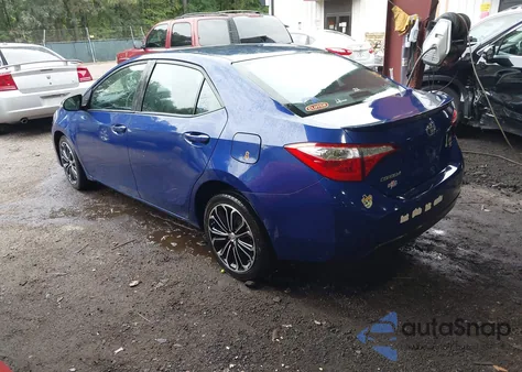 2014 Toyota Corolla S Premium z USA, uszkodzony, nr VIN 2T1BURHE7EC139931